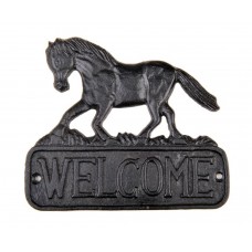 Табличка "WELCOME", чугун