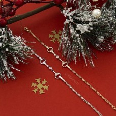 Браслет Трензель 4 со Swarovski серебро, EQUIMOON